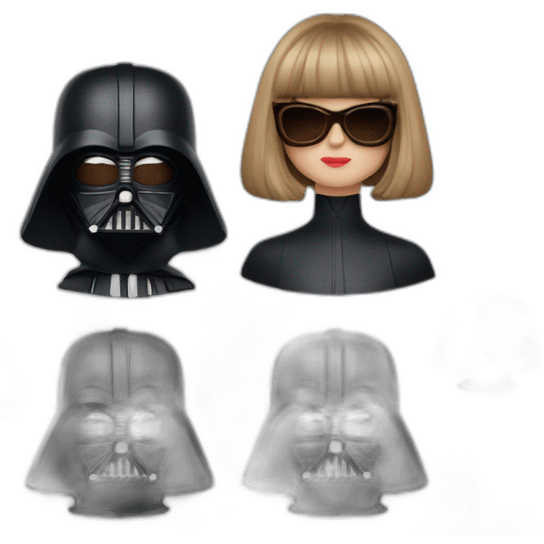 Anna wintour Darth Vader elmet emoji