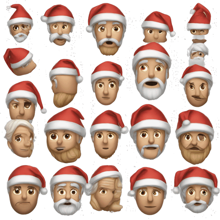 santas renifer emoji