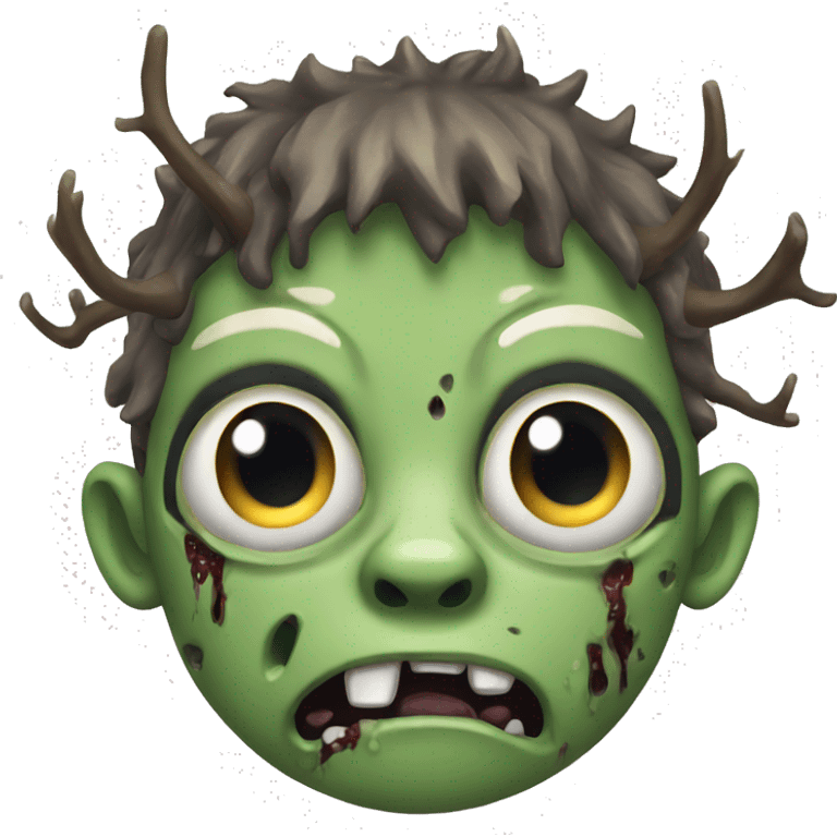 zombie deer emoji