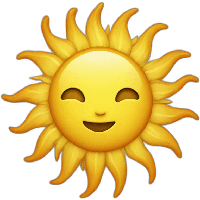 spot sun emoji