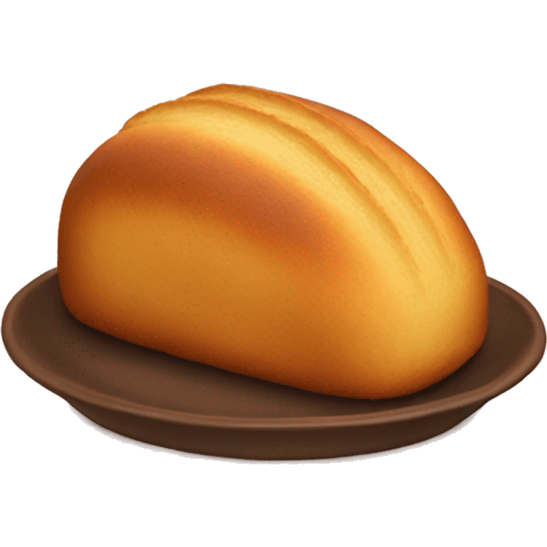 madeleine (cake) emoji