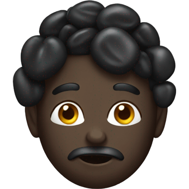 black beans emoji