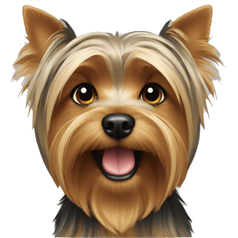 Yorkshire Terrier dog emoji