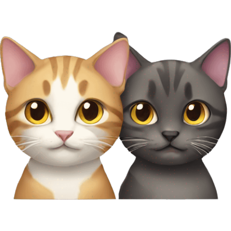 two cats emoji