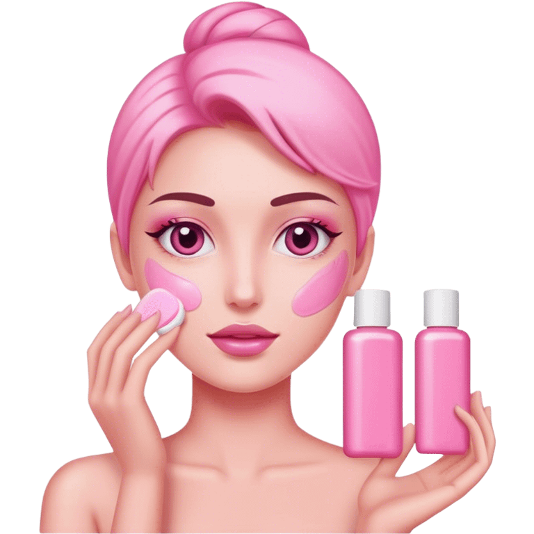 skincare pink emoji