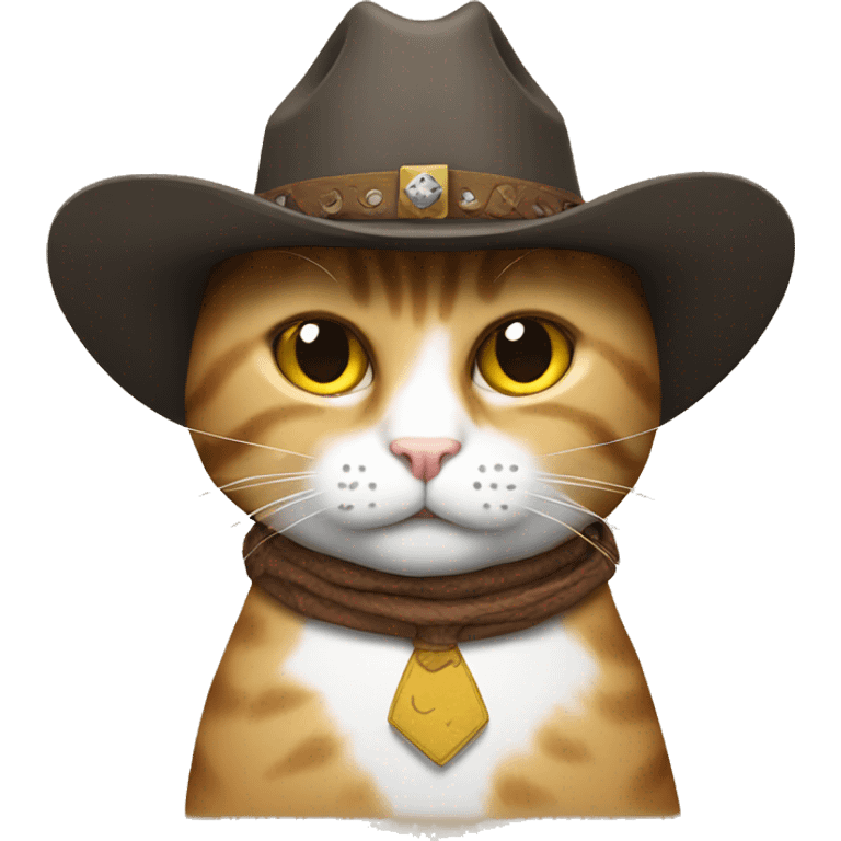 cowboy cat emoji