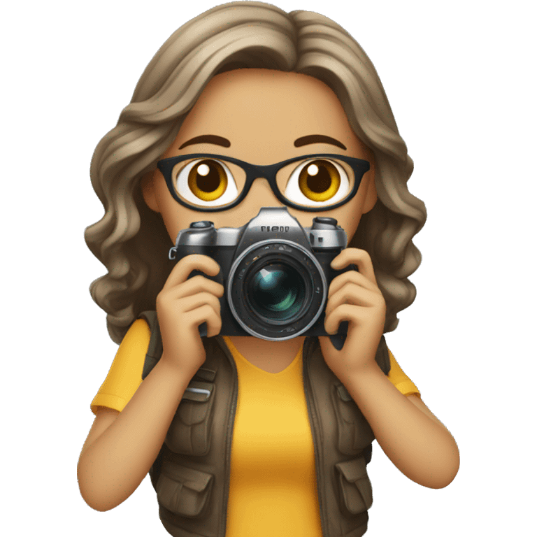 girls with camera emoji