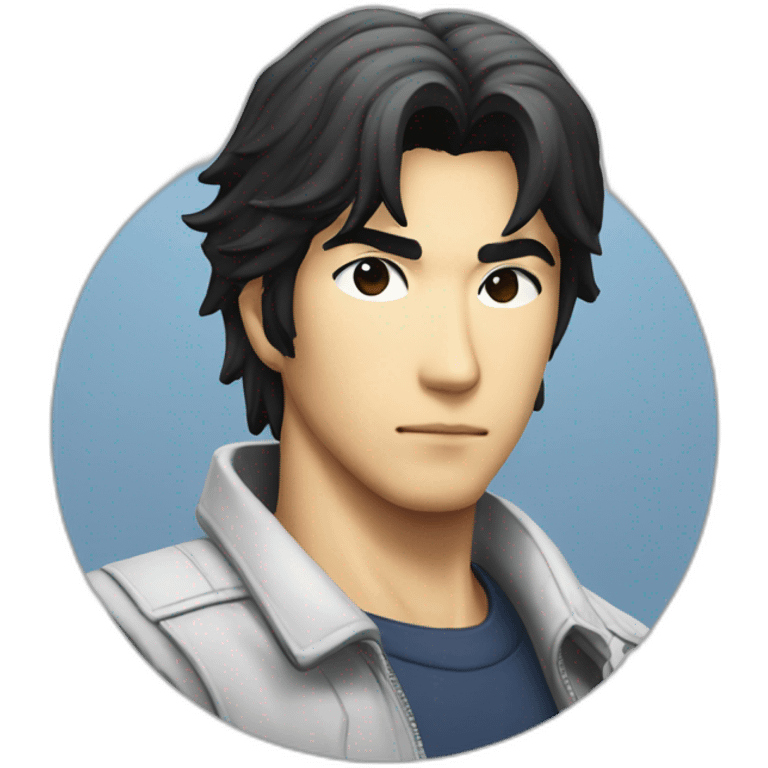 Ryo Saeba City hunter magnum emoji