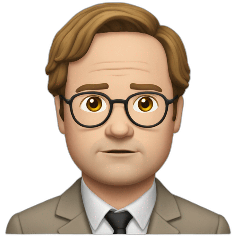 Dwight Schrute the office emoji