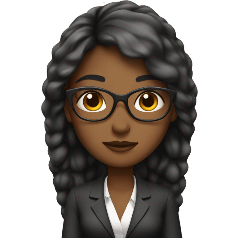 Boss girl emoji