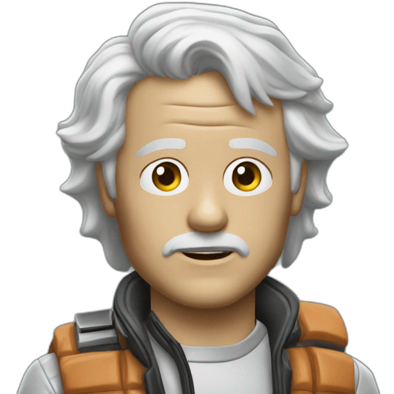 Back to the future dolorean emoji