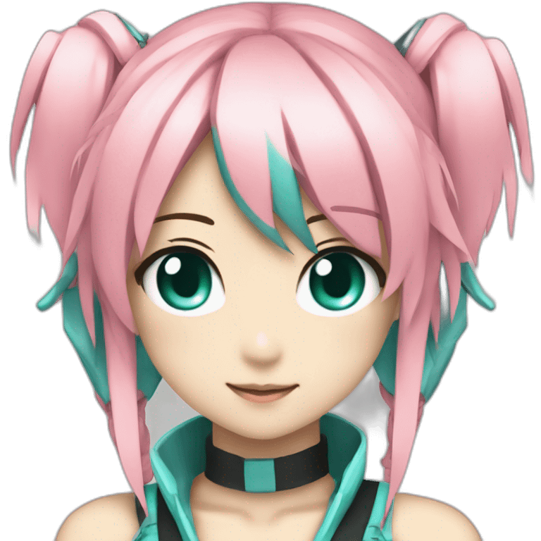 sakura hatsune miku emoji