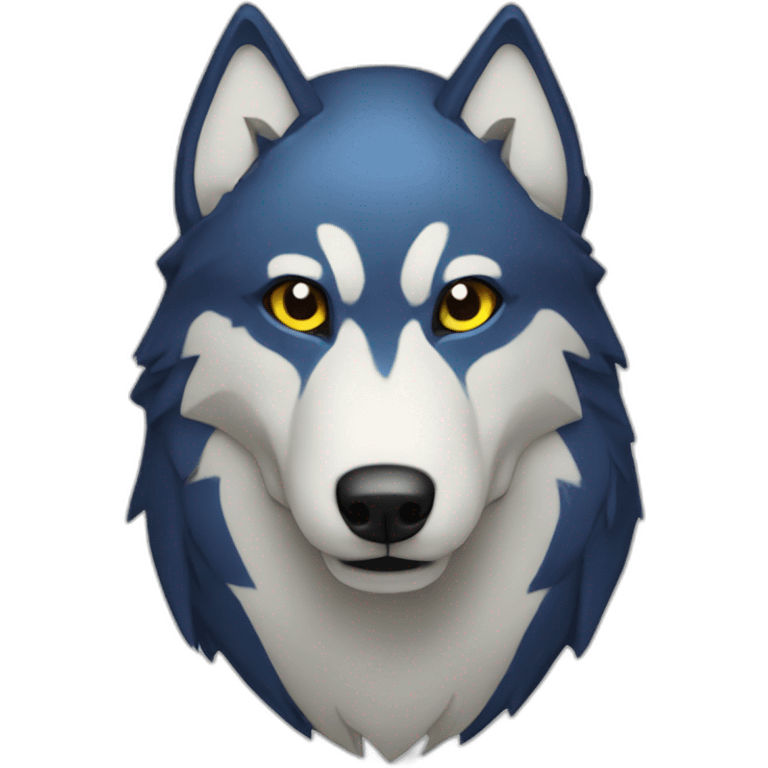 PowerShell three moon Wolf emoji