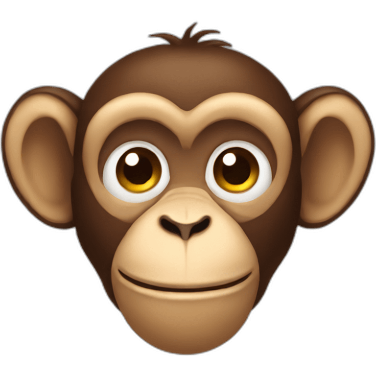 monkey with big ears emoji