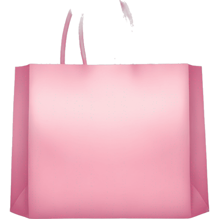 pastel pink shopping bag emoji