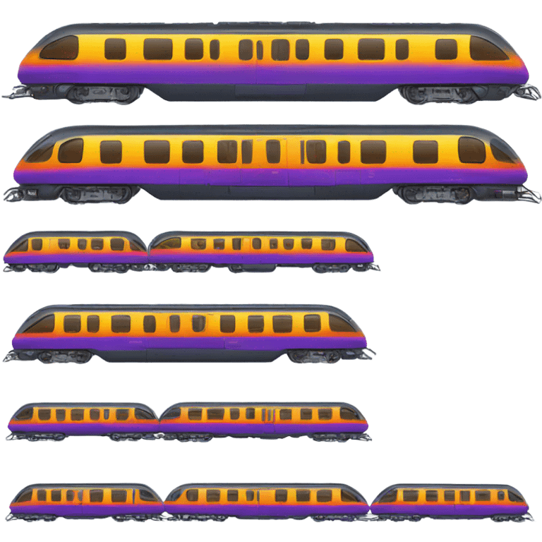 Electric train car emoji