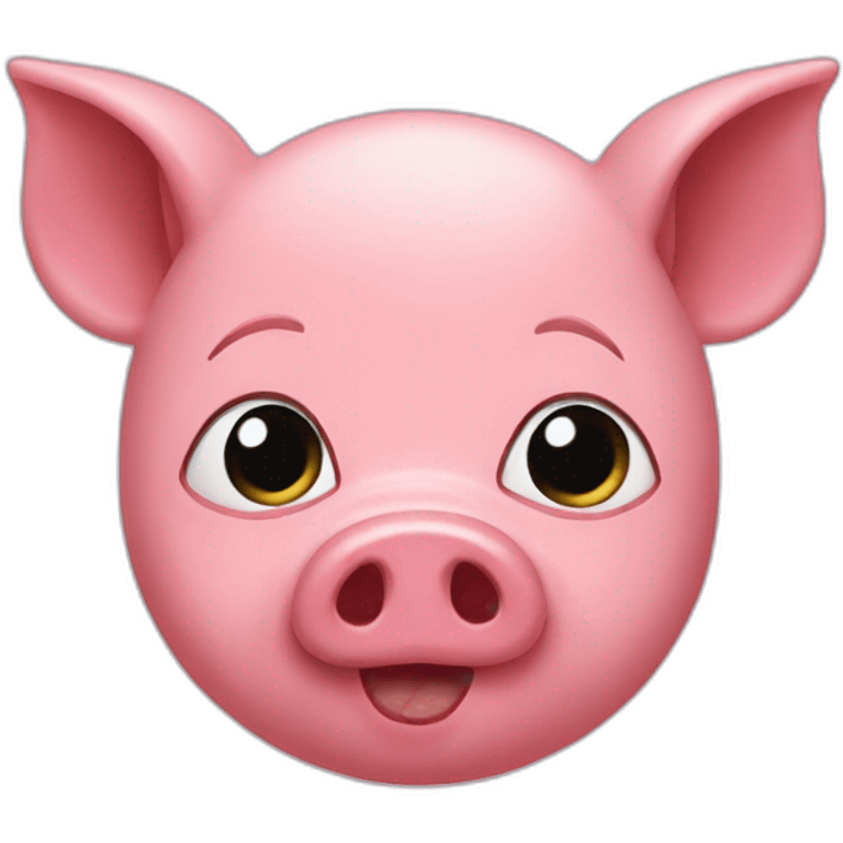 pig spiderman emoji