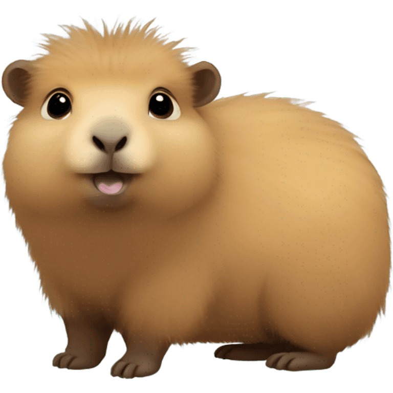 Baby capybara emoji