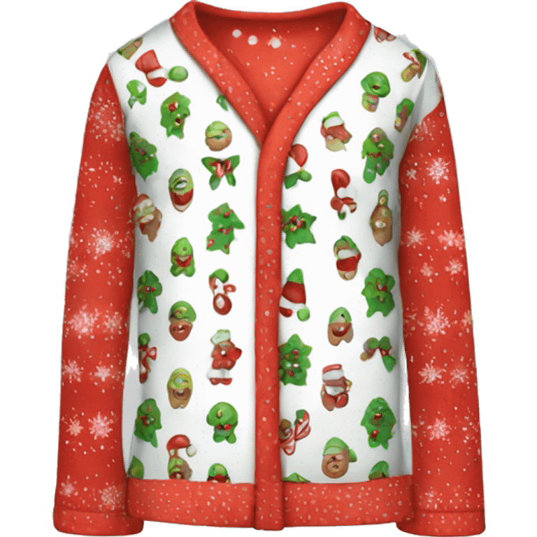 Christmas pyjamas  emoji