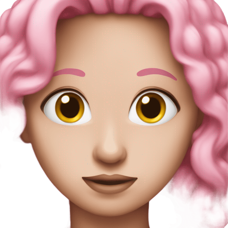 Pink ceown emoji