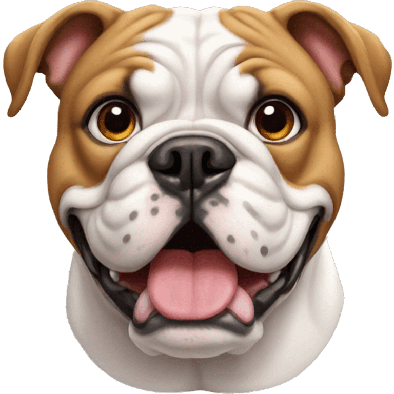 perro bulldog ingles emoji