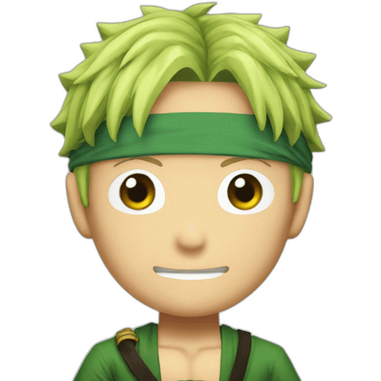 Zoro one piece emoji