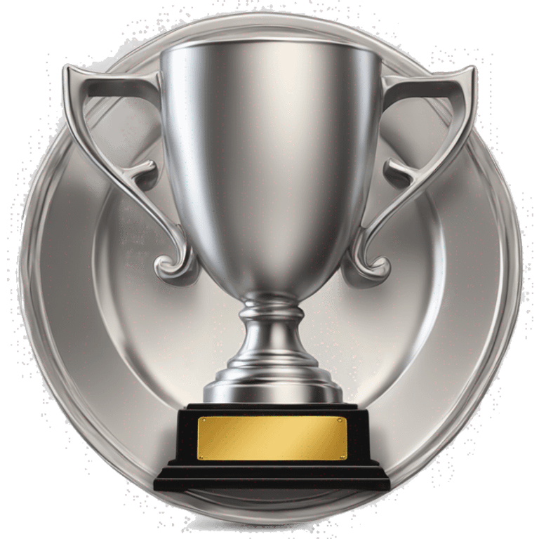 A trophy with the words "Workday Win" engraved on the plate emoji