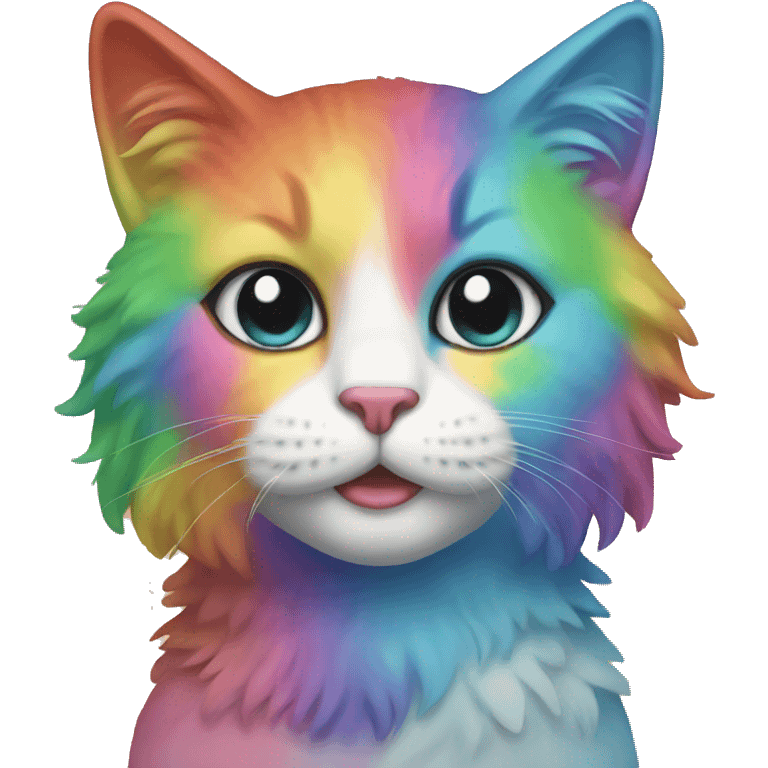 rainbow cat emoji