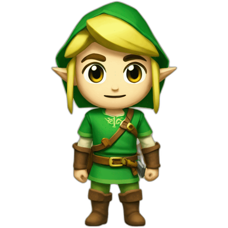 Link in zelda emoji