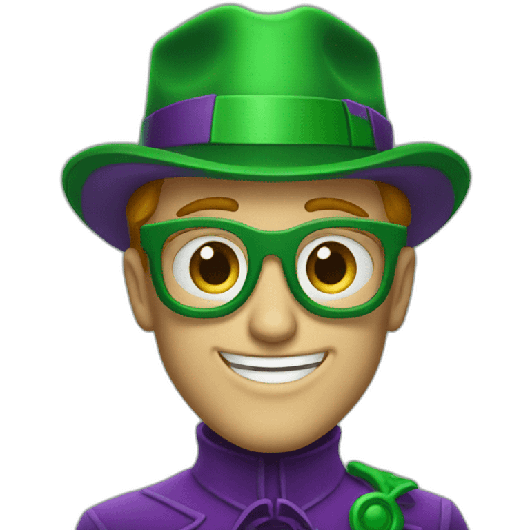 The riddler emoji