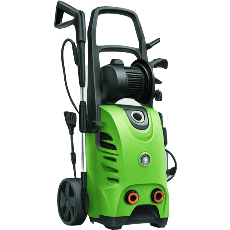 Pressure washer green emoji