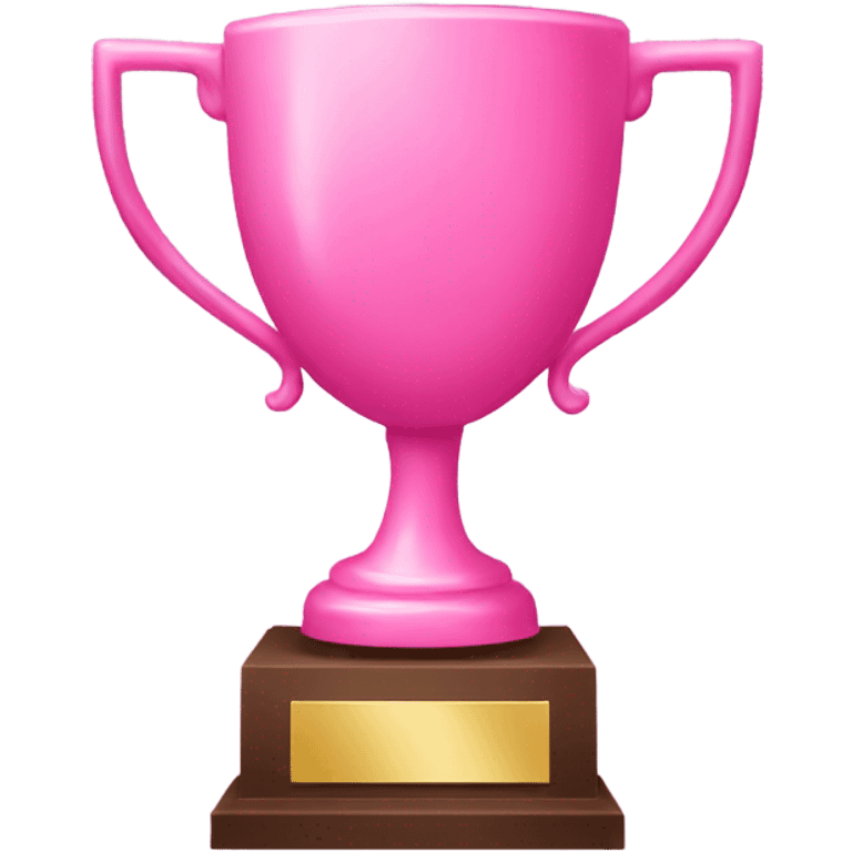 PINK trophy emoji