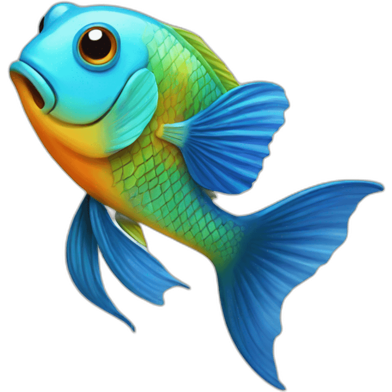 colorful fish emoji