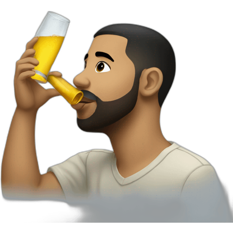 drake drinking emoji