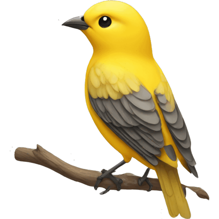 yellow bird emoji