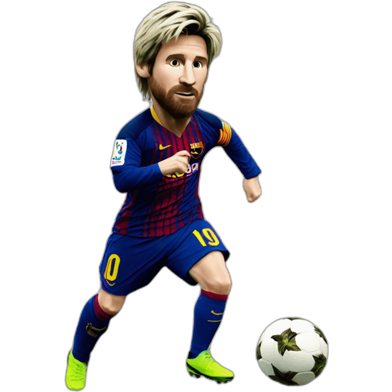 Ranaldo Messi emoji