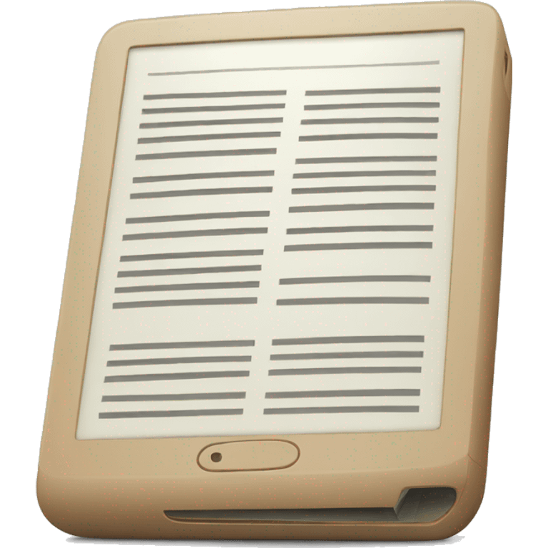 e-reader emoji