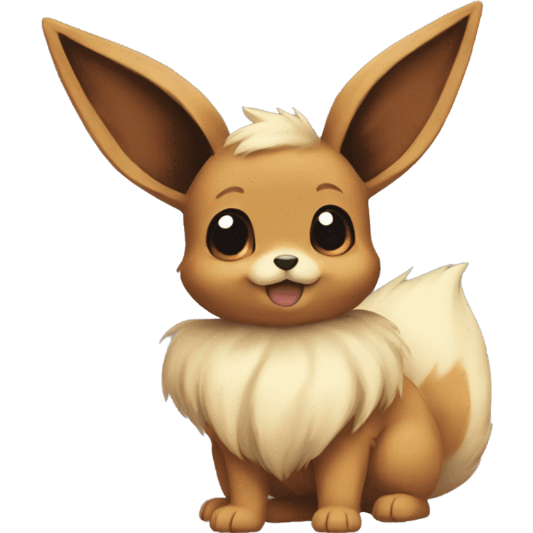 Cute Eevee emoji