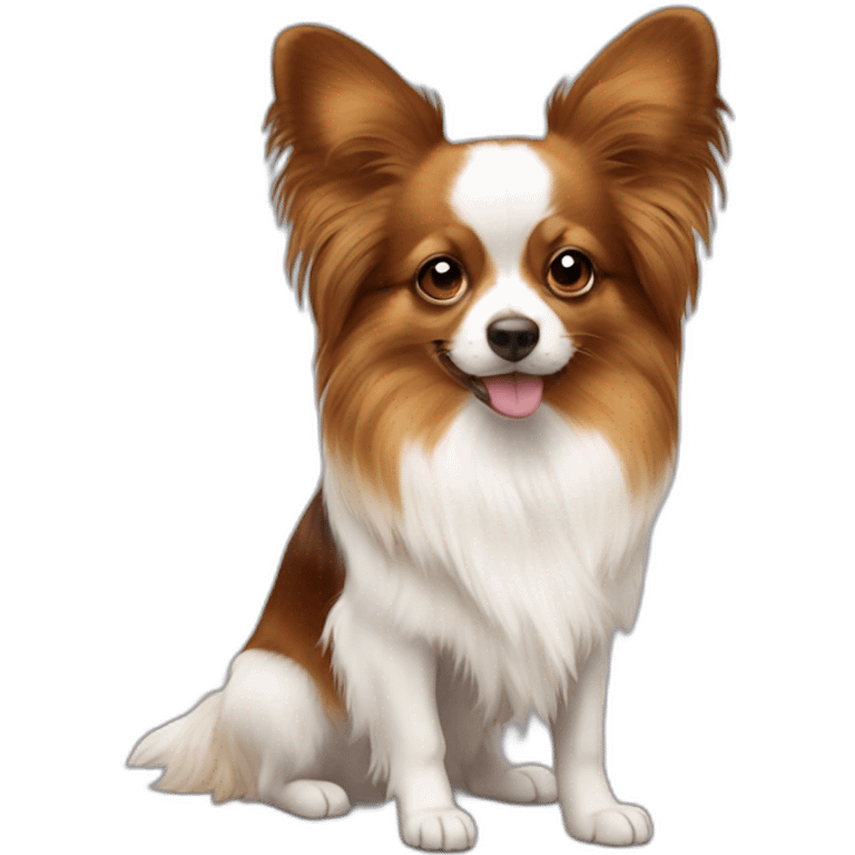 Papillon  vomi emoji