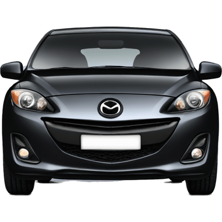 Mazda 3 Bl 2010 black emoji