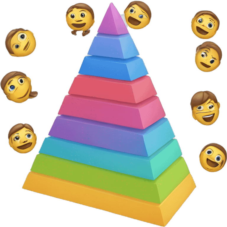 maslow pyramid emoji