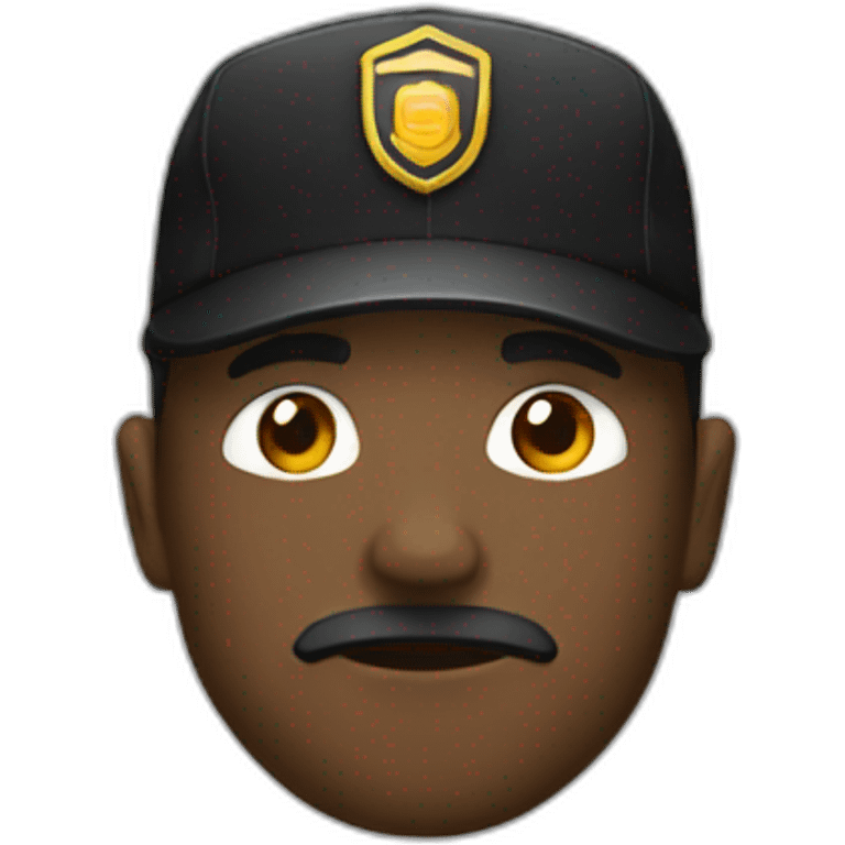 black badge emoji