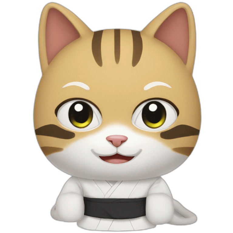 cat judo  emoji