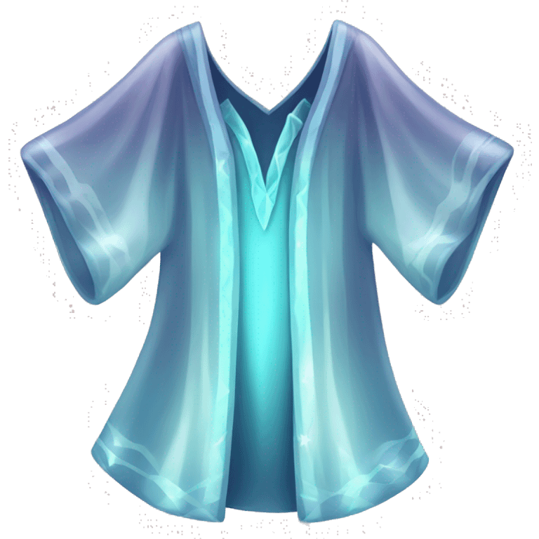 empty crystal magical robes emoji