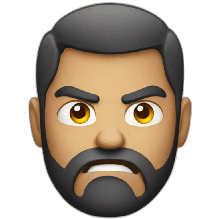 Angry designer emoji