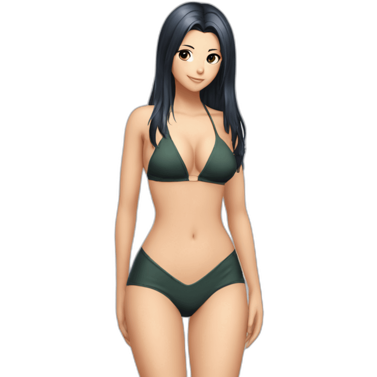 nico robin full body pawg small swimsuit bottom focus emoji