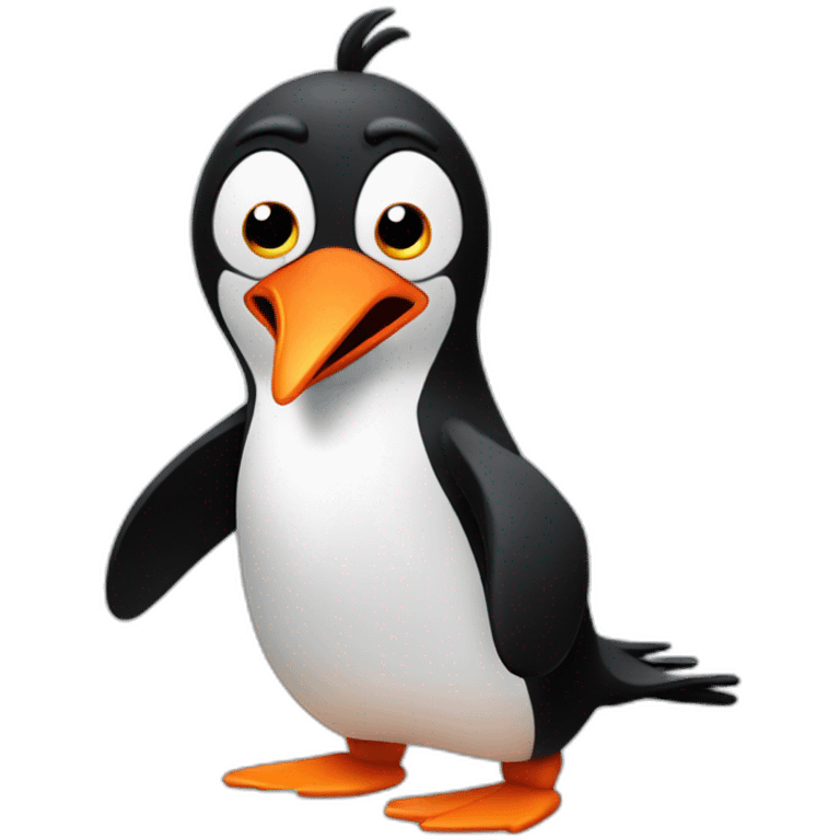 Angry pingu emoji