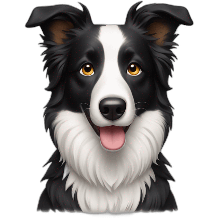 Border collie emoji