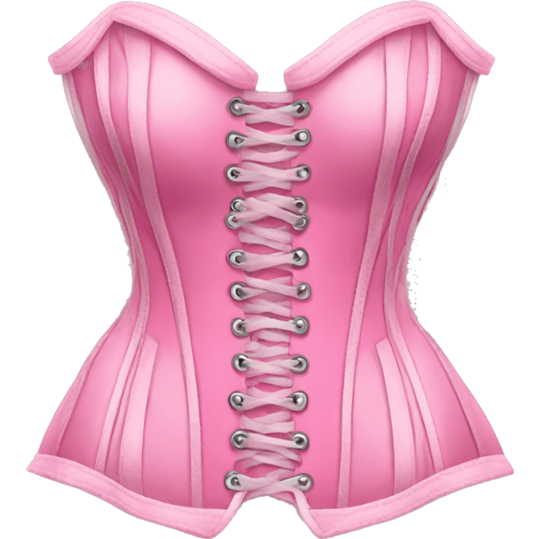 pink corset emoji