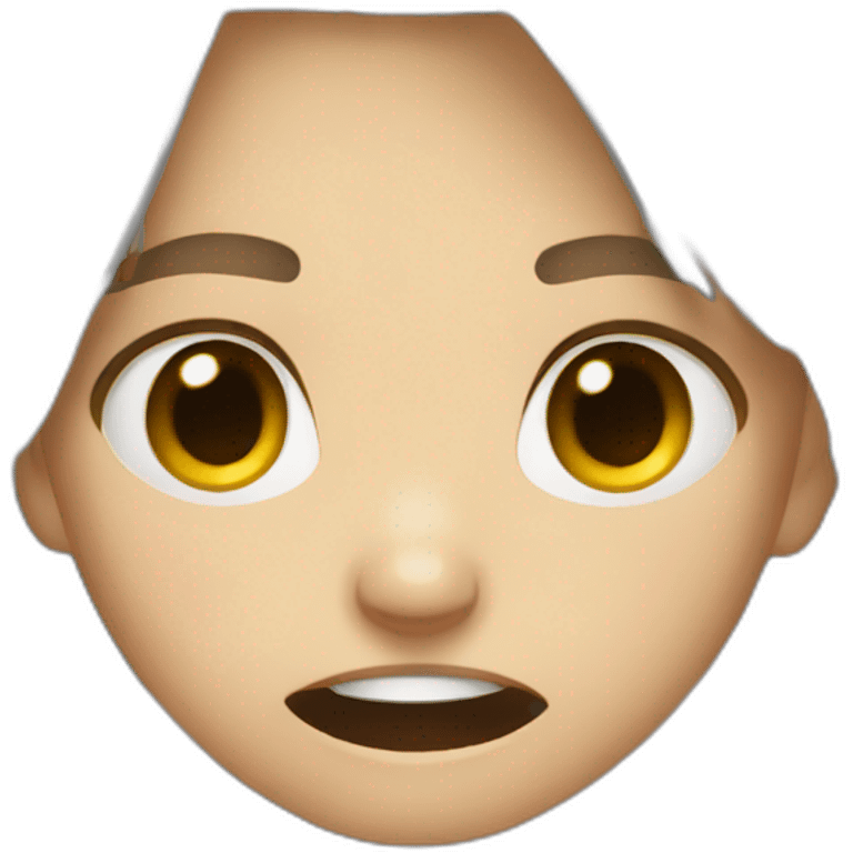 Angry-cry-girl emoji